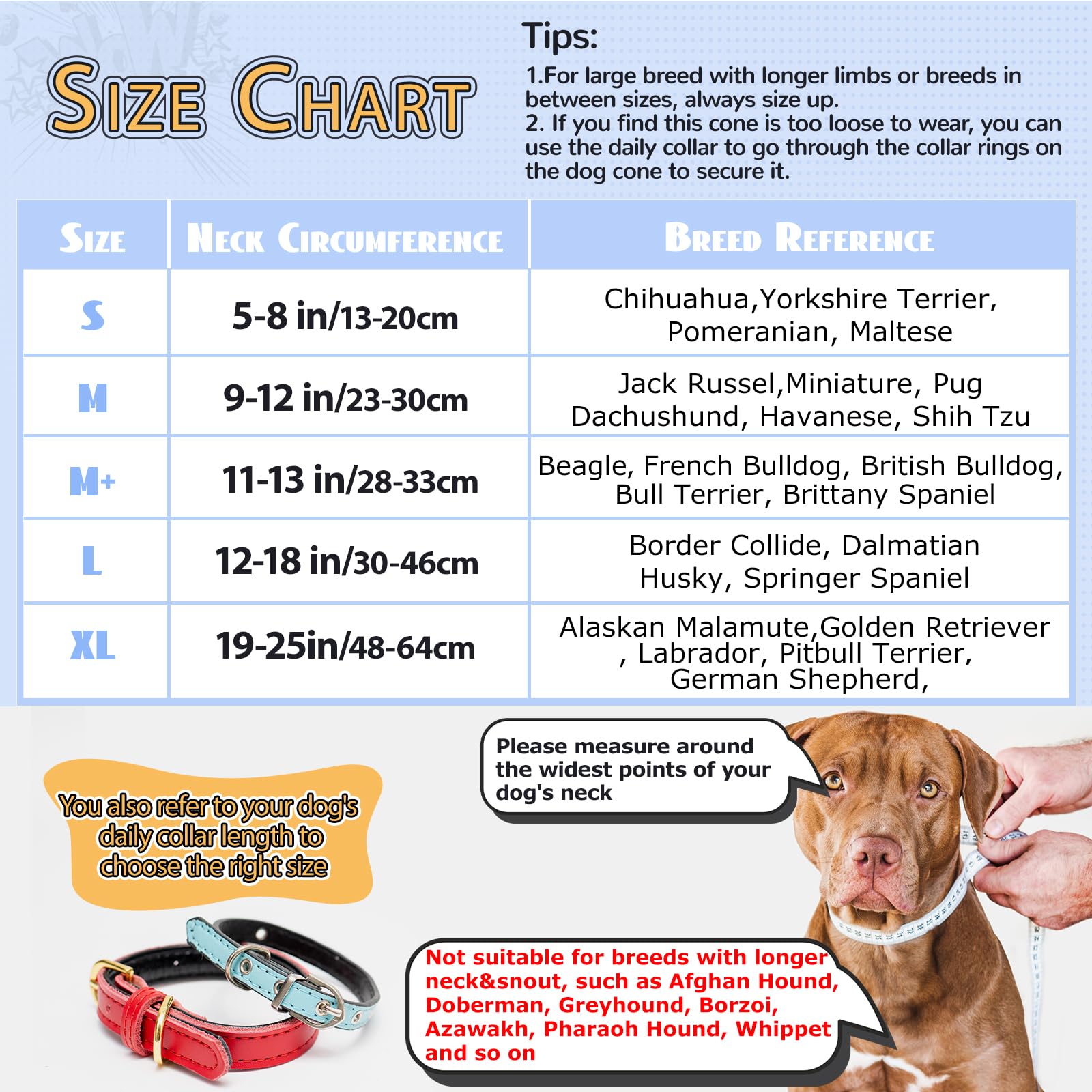 Dog Cone Collar Loflaze Soft Inflatable Alternative After Surgery