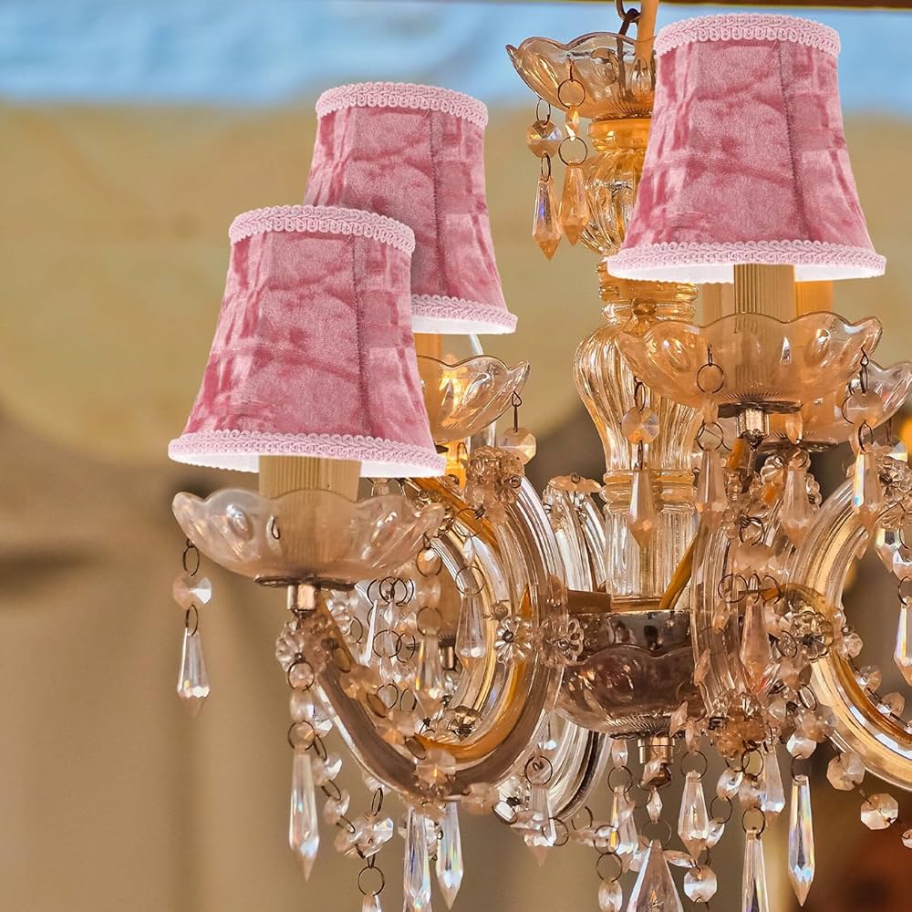 Amazon.co.jp: Angoily 小さい シャンデリア ランプシェード