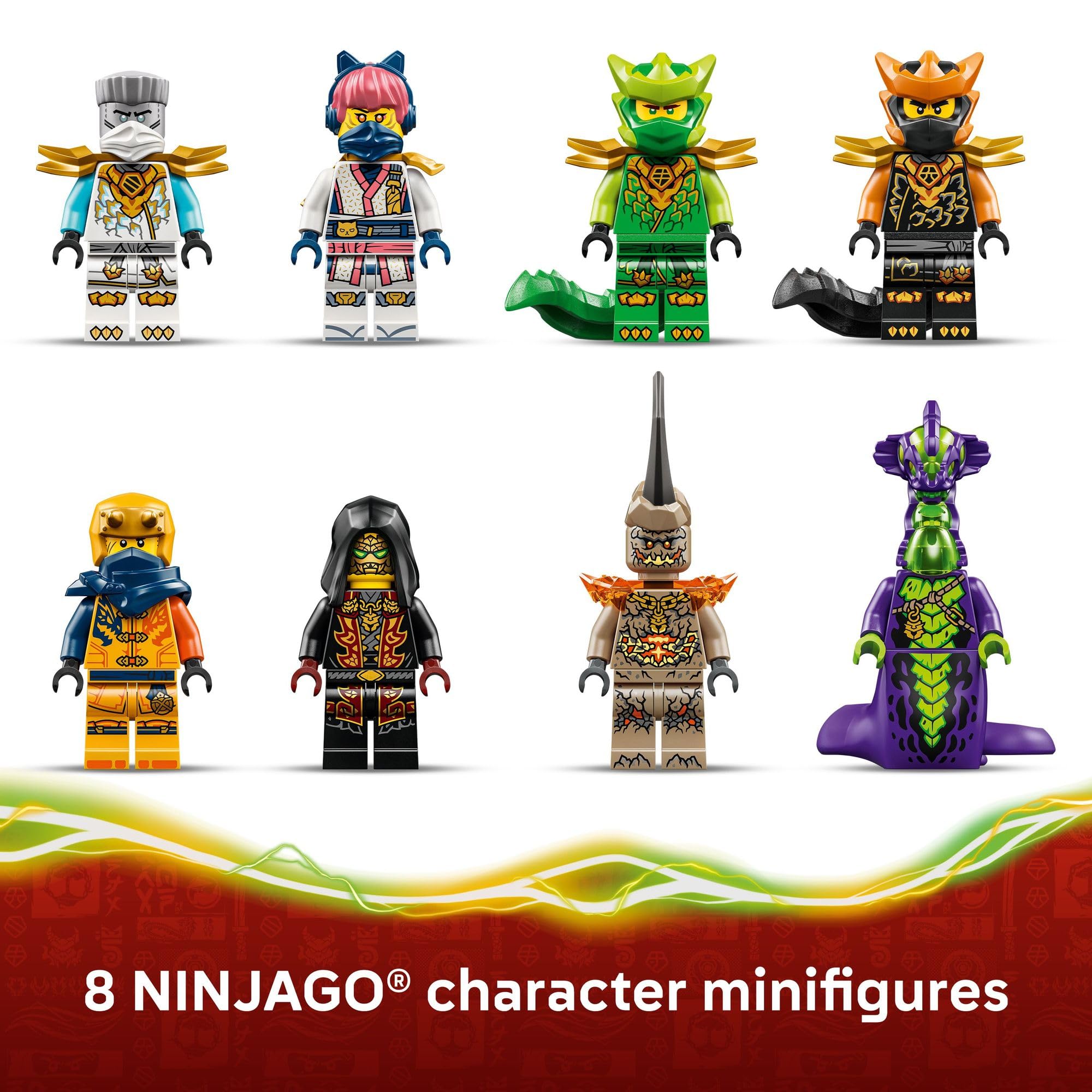 Amazon.com: LEGO NINJAGO The Dragon of Life 71859 | Building Toys