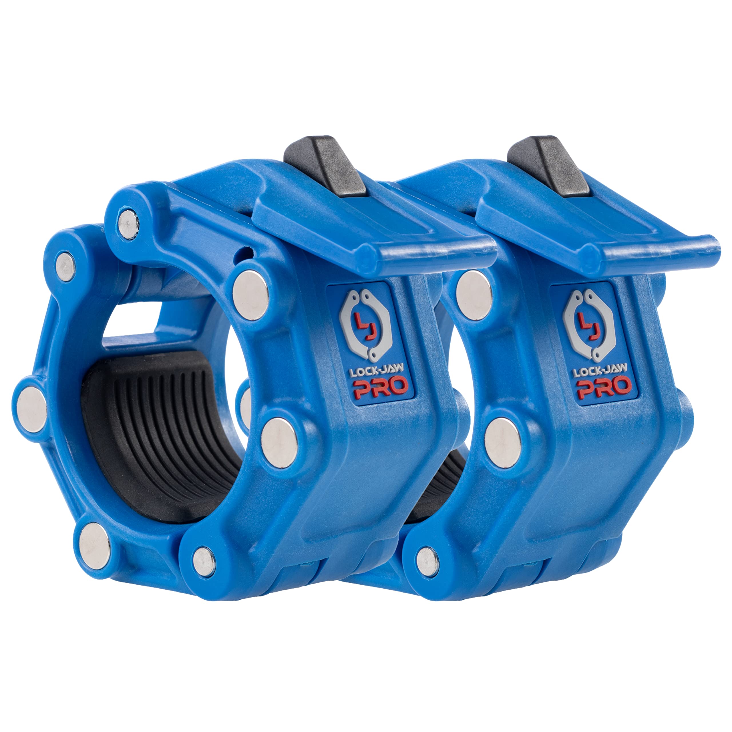 Lock-Jaw PRO 2 Barbell Collar with MAGNETS (blue)