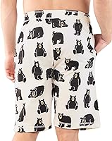 Vista 2 de Lazy One - Shorts de pijama para hombre, pantalones de pijama para hombre, ropa para dormir