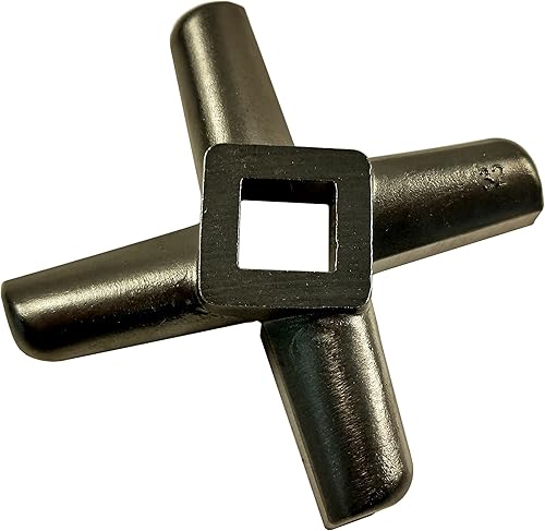 Hoja para picadora de carne n. 32, construcción sólida de acero forjado de Food Service Knives afilado en los Estados Unidos