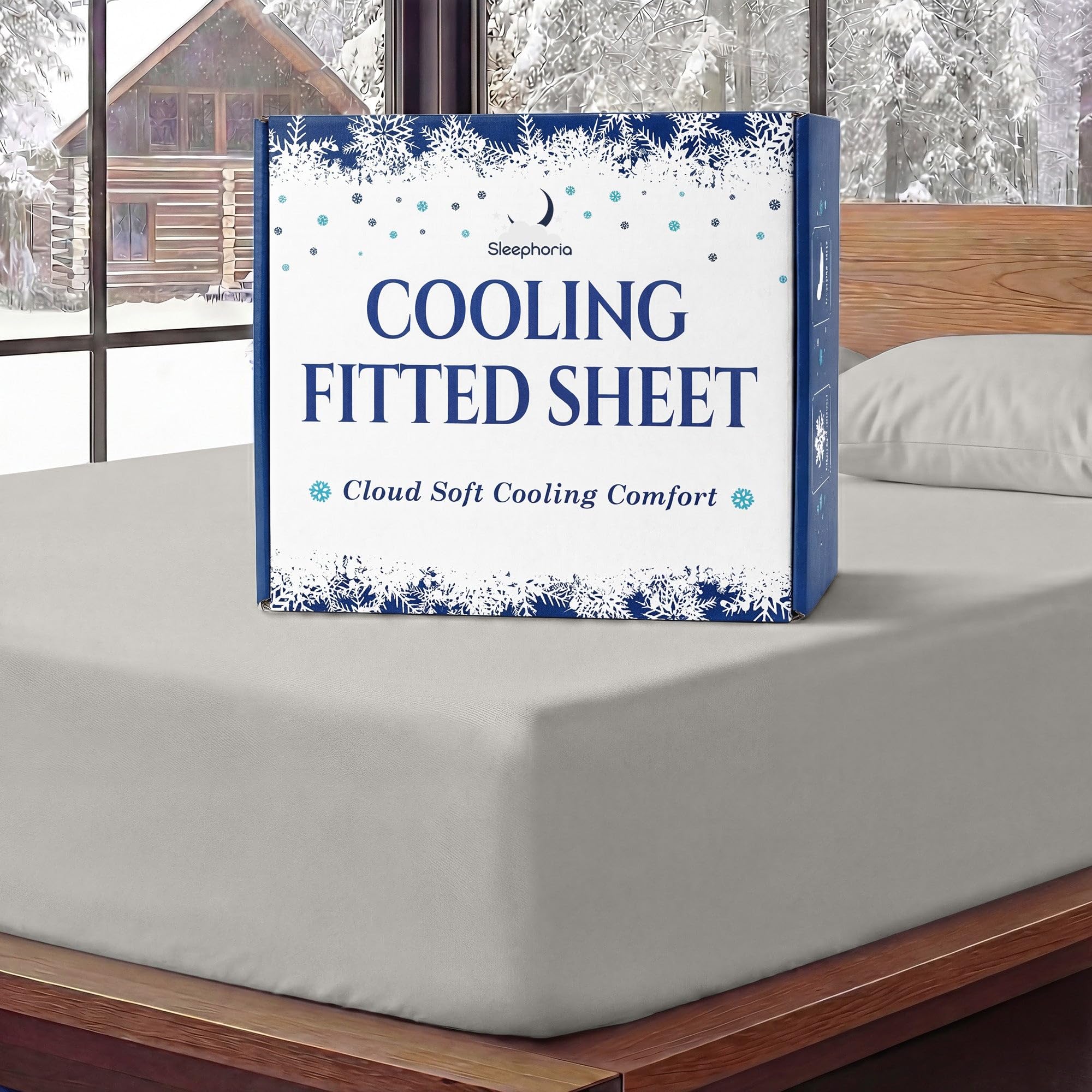 SLEEPHORIA Cooling Fitted Sheet King