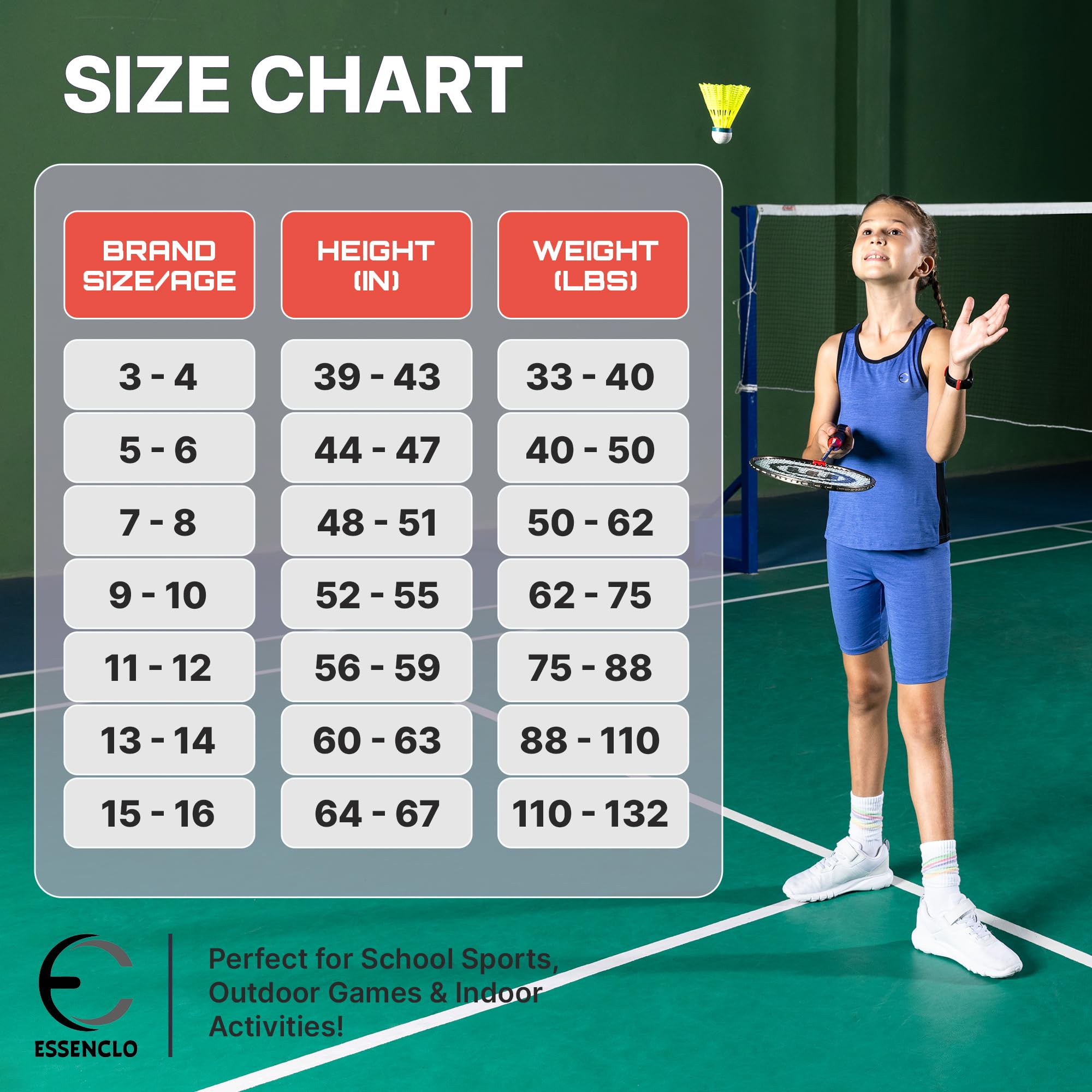 Camisetas sin mangas y pantalones cortos de verano para niñas, ropa deportiva atlética, ajuste holgado, conjuntos de ropa de moda para niñas, talla 3-16