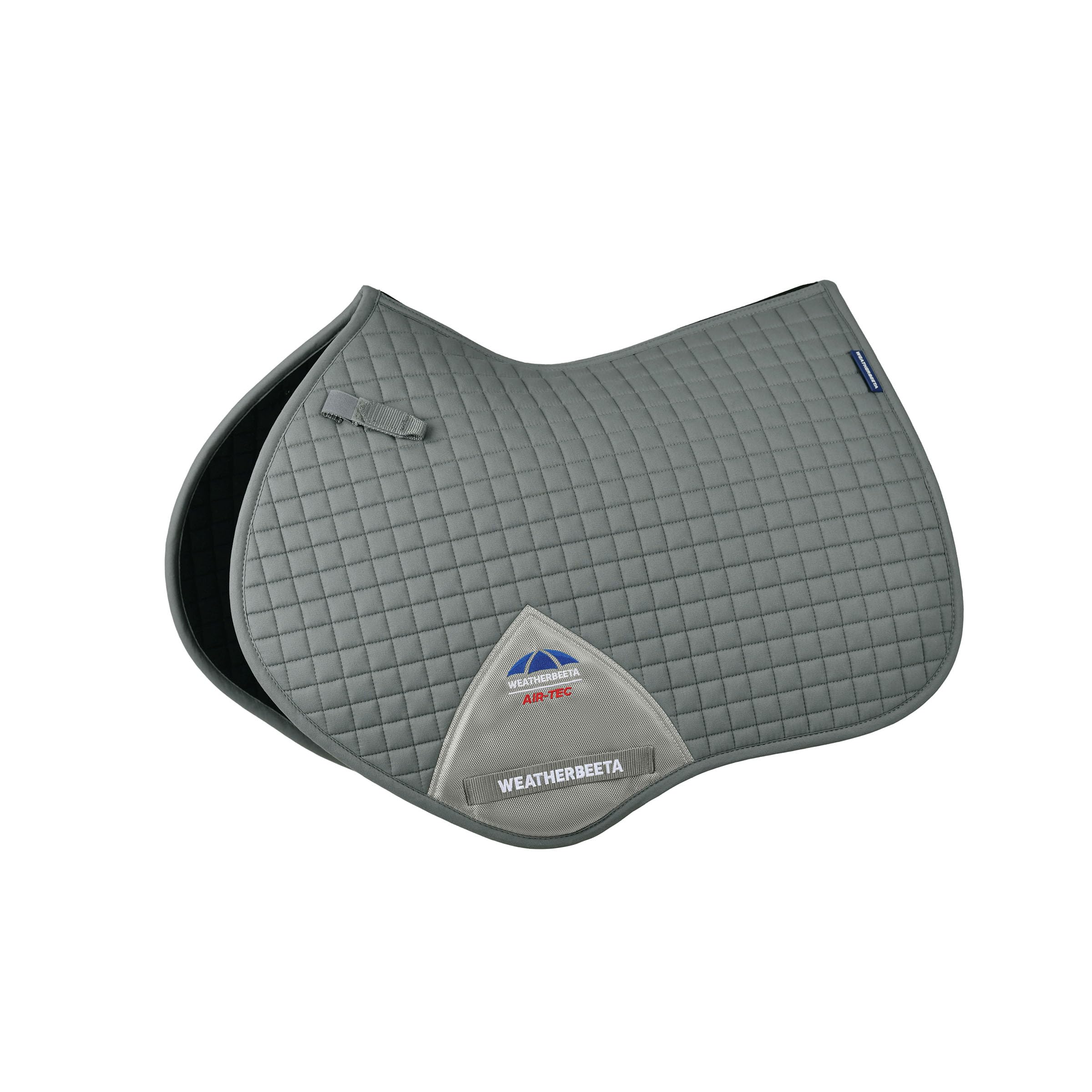 WeatherBeeta Prime Air-Tec Jump Shaped Saddle Pad, Grey, Large — image 1