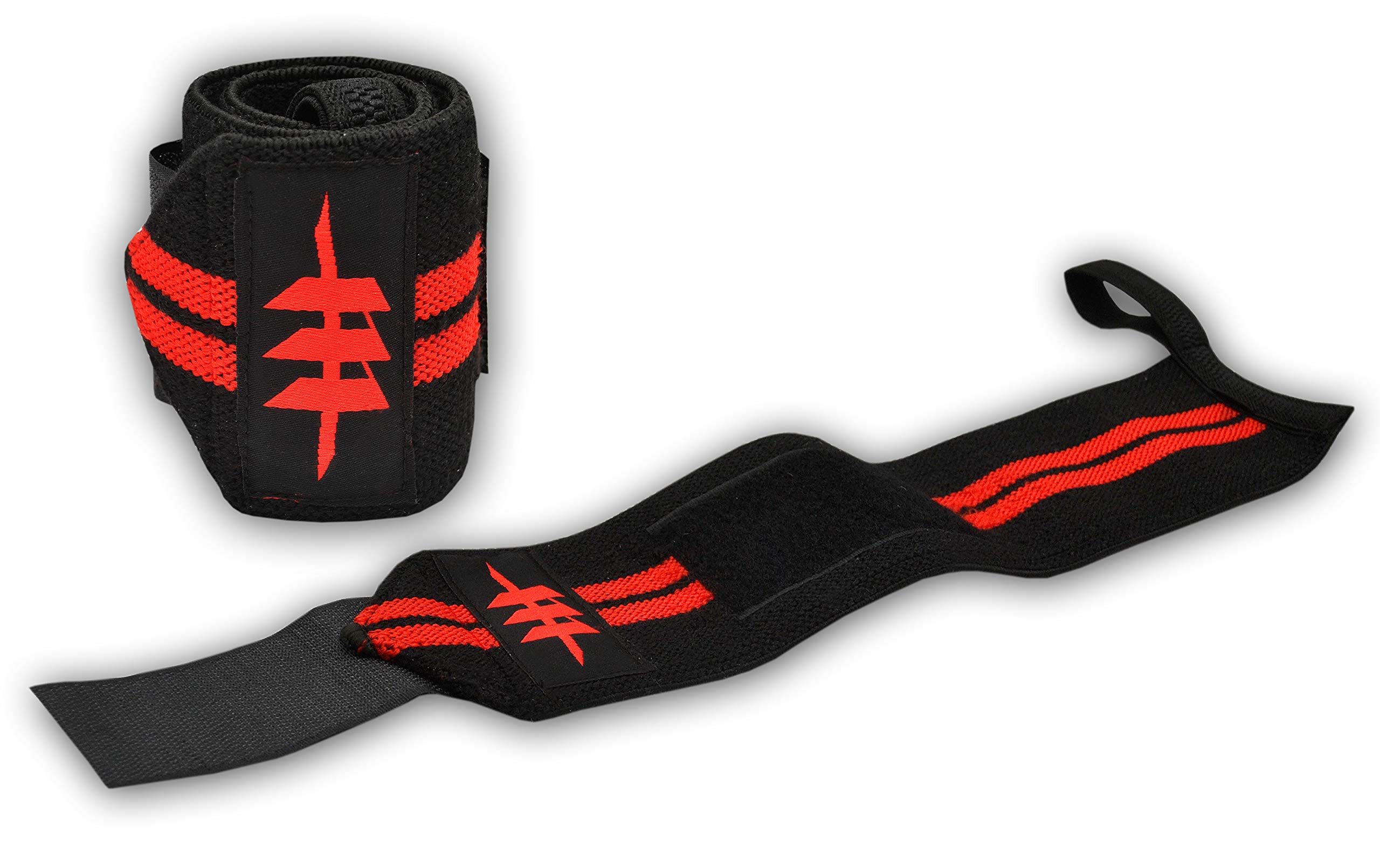 Make or Break Power Weightlifting Wrist Support Wraps for Gym, Powerlifting Training Fist Straps – Come as Pair & One Size Fits all