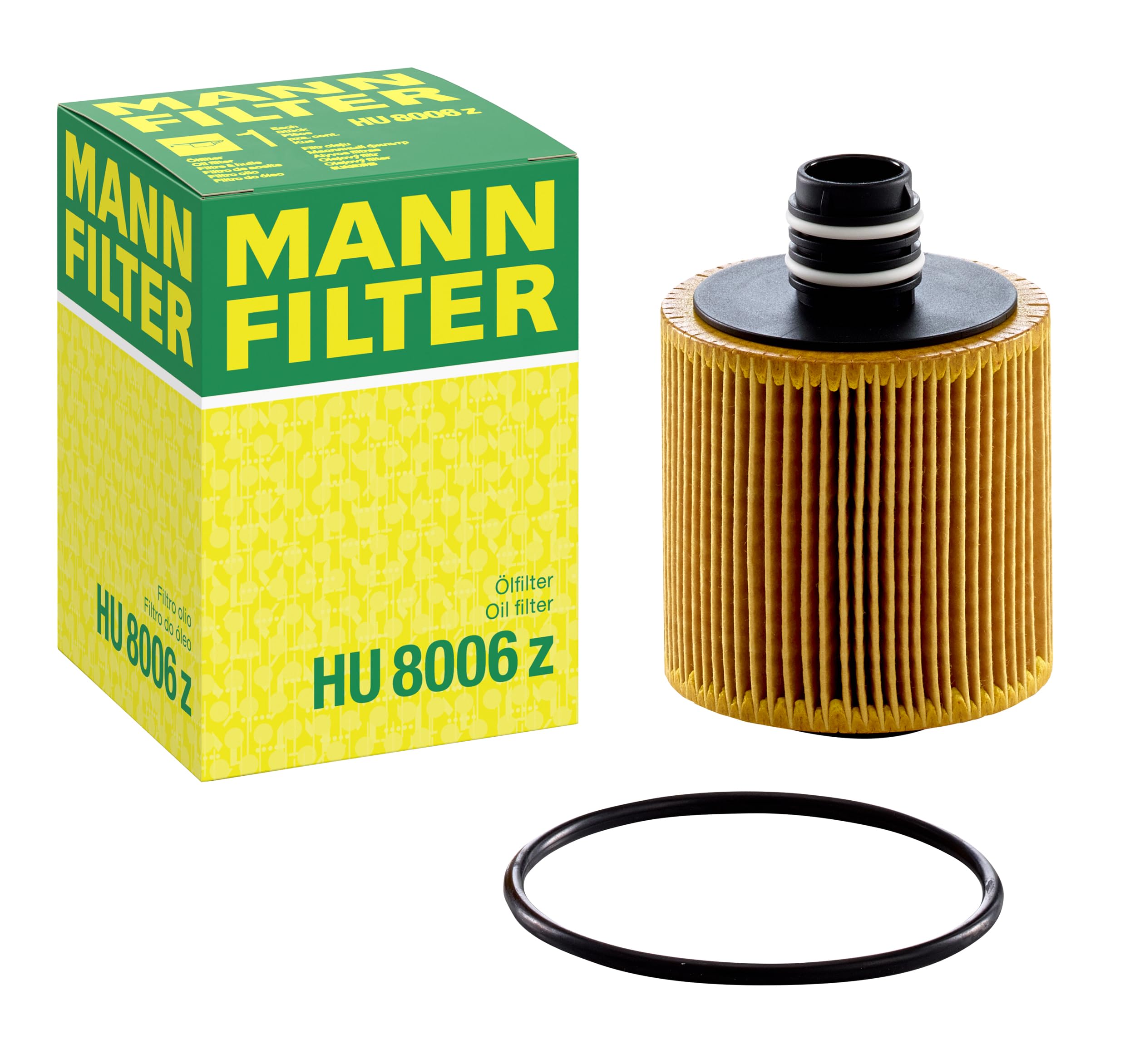 MANN HU 8006Z Oil Filter Fits Alfa Romeo MiTo Fiat Jeep Opel Suzuki Vauxhall