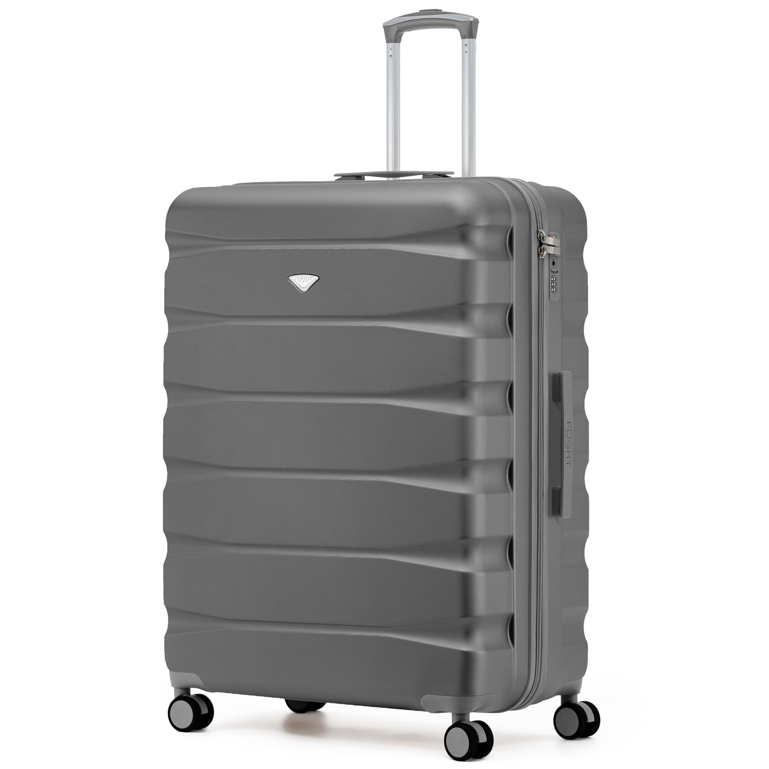 Flight Knight Underseat Cabin Suitcase 45x36x20cm | Free Hand Luggage for EasyJet & Wizz Air | Lightweight ABS Hard Shell with 8 Silent-Glide Spinner Wheels | Max Space Travel Bag — view 251