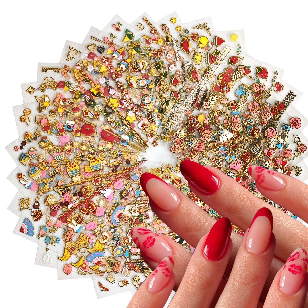 Halloween Nail Stickers - 30 Sheets for Spooky Nails -20
