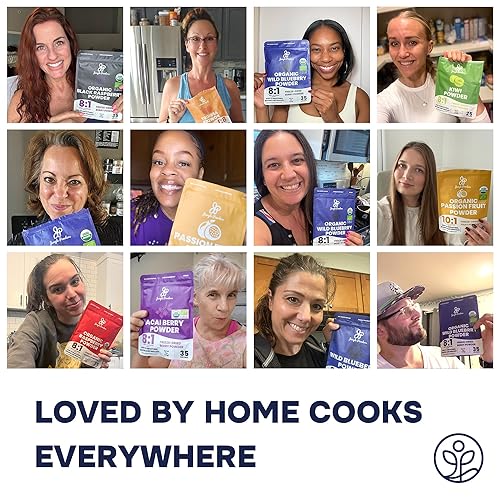 Miniatura 9 de Jungle Powders Polvo de arándanos salvajes, bolsa de 7 onzas, arándanos nórdicos liofilizados, sin azúcar añadido para batidos, aditivos y relleno,