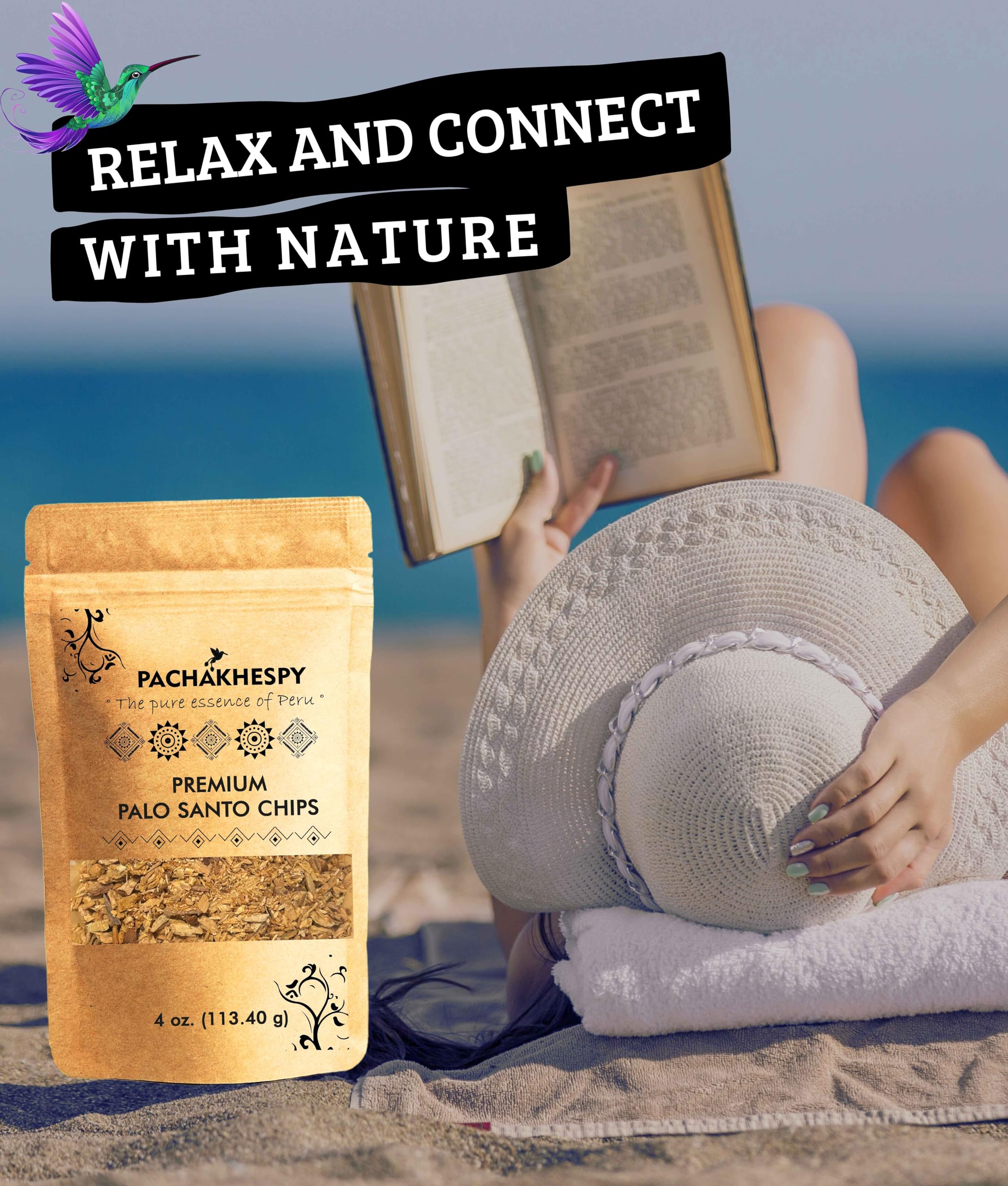 Palo Santo Chips – 100 % reine, peruanische Premium-Chips, 118 ml, zur Reinigung, natürlich und ethisch unbedenklich, verbessern Sie Ihre Yoga und spirituellen Praktiken (Bursera Graveolens)