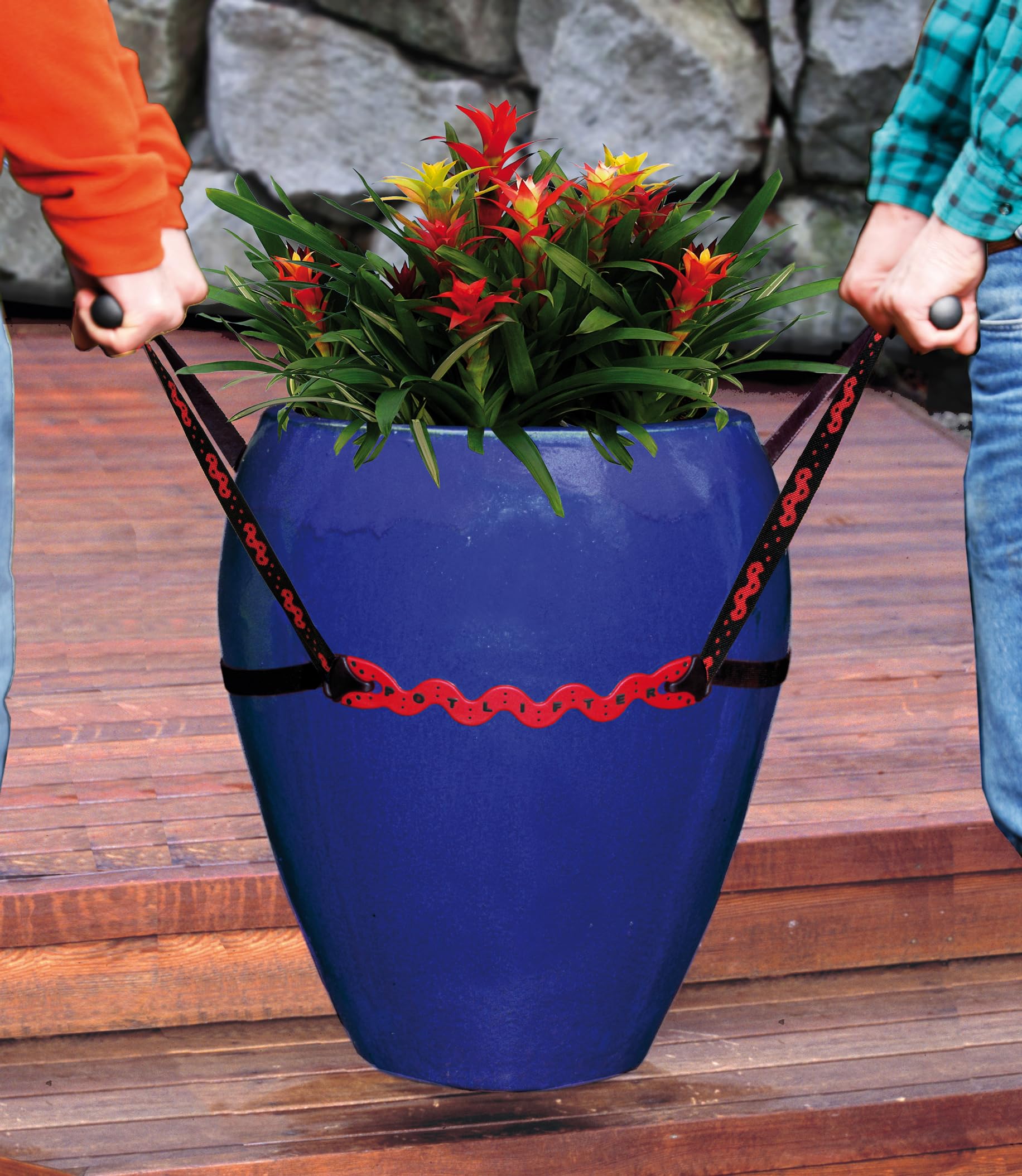 Dörner + Helmer 290795 Potlifter/Aide au Transport, Charge maximale 90 kg, circonférence maximale 210 cm