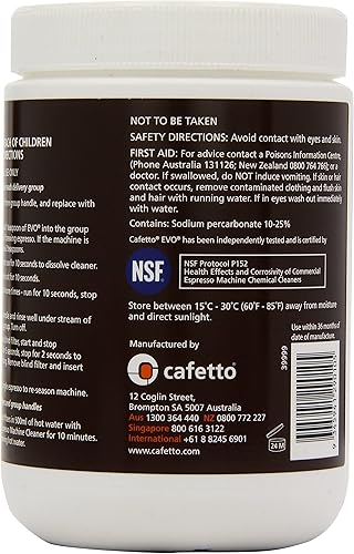 Miniatura 3 de Cafetto Polvo de limpieza Evo orgánico 35.27 oz