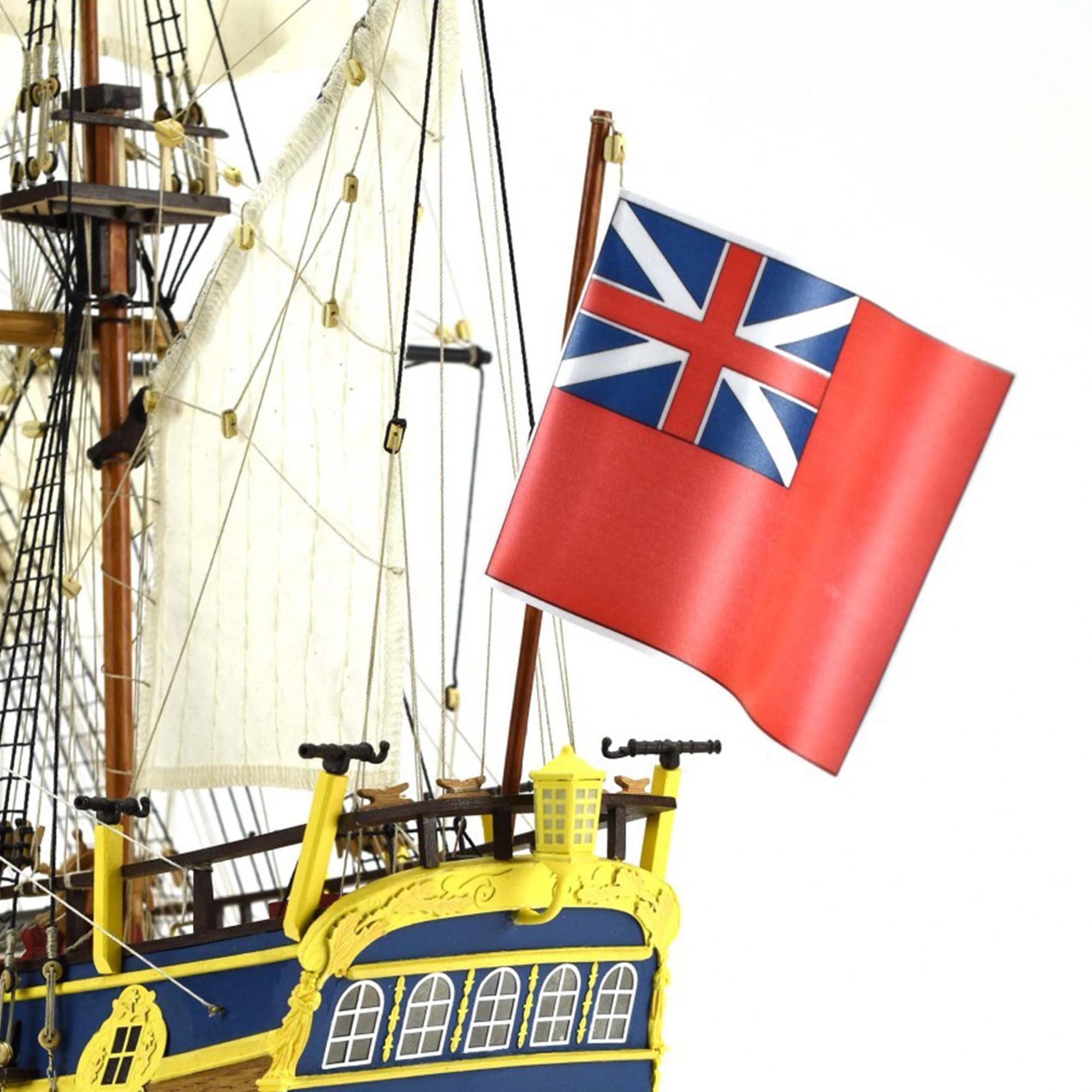 Amazon | 木製帆船模型キット HMSエンデバー 18世紀の海洋探検を象徴