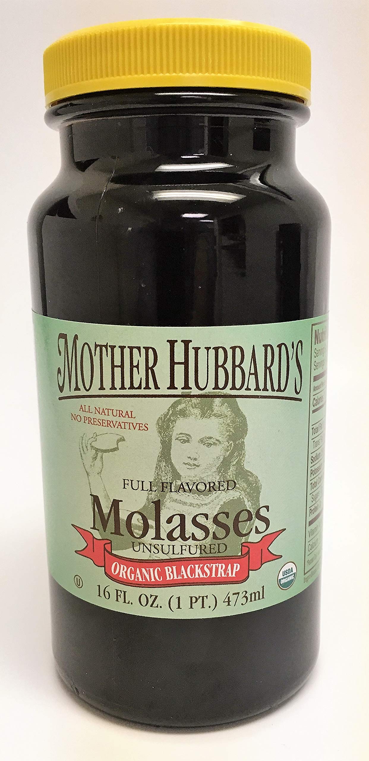 Mother Hubbard Blackstrap Molasses, 1 Pound
