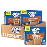 Toaster Pastries, Breakfast Foods, Kids Snacks, Value Pack, Frosted Brown Sugar Cinnamon (64 Pop-Tarts)