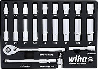 Wiha 33796 22 Piece 3/8