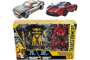 Transformers Buzzworthy Bumblebee Studio Series Deluxe Class 2-Pack #79BB High Octane Bumblebee...
