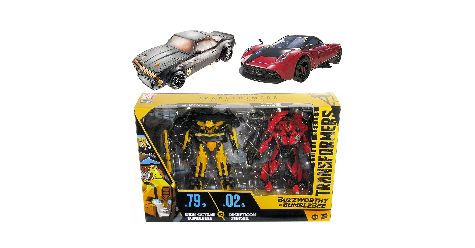 Amazon.com: Transformers Buzzworthy Bumblebee Studio Series
