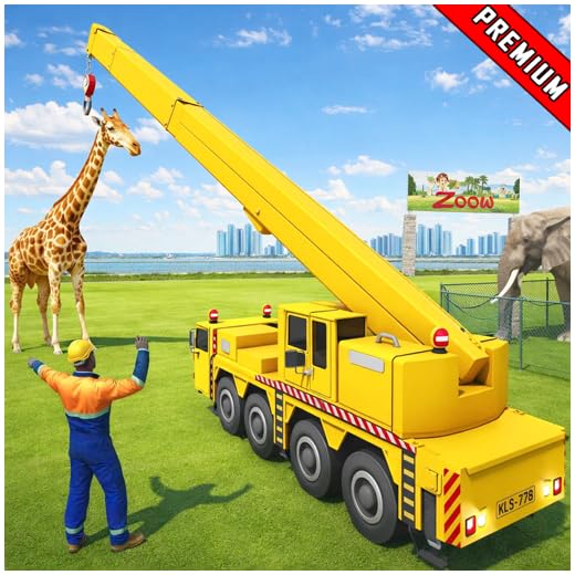 Modern City Safari Zoo Bau Simulator - Big Animal Truck Fahren 3D Zoo Spiele - Zoo Animal Transportation Games 2021