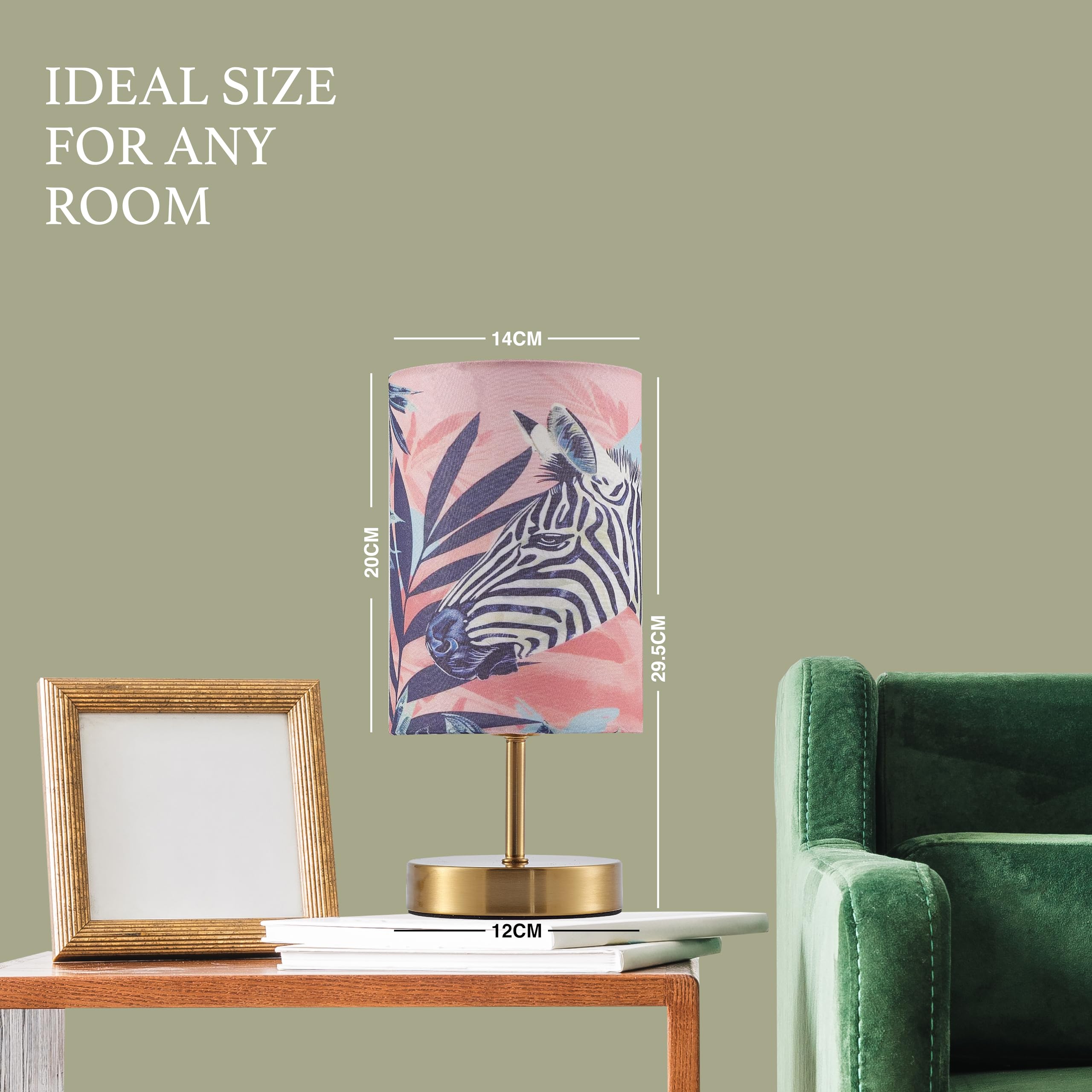 Onara Table Lamp for Bedroom Living Room, and Office, Home Decor Lamp with Designer Lampshade - Image 3