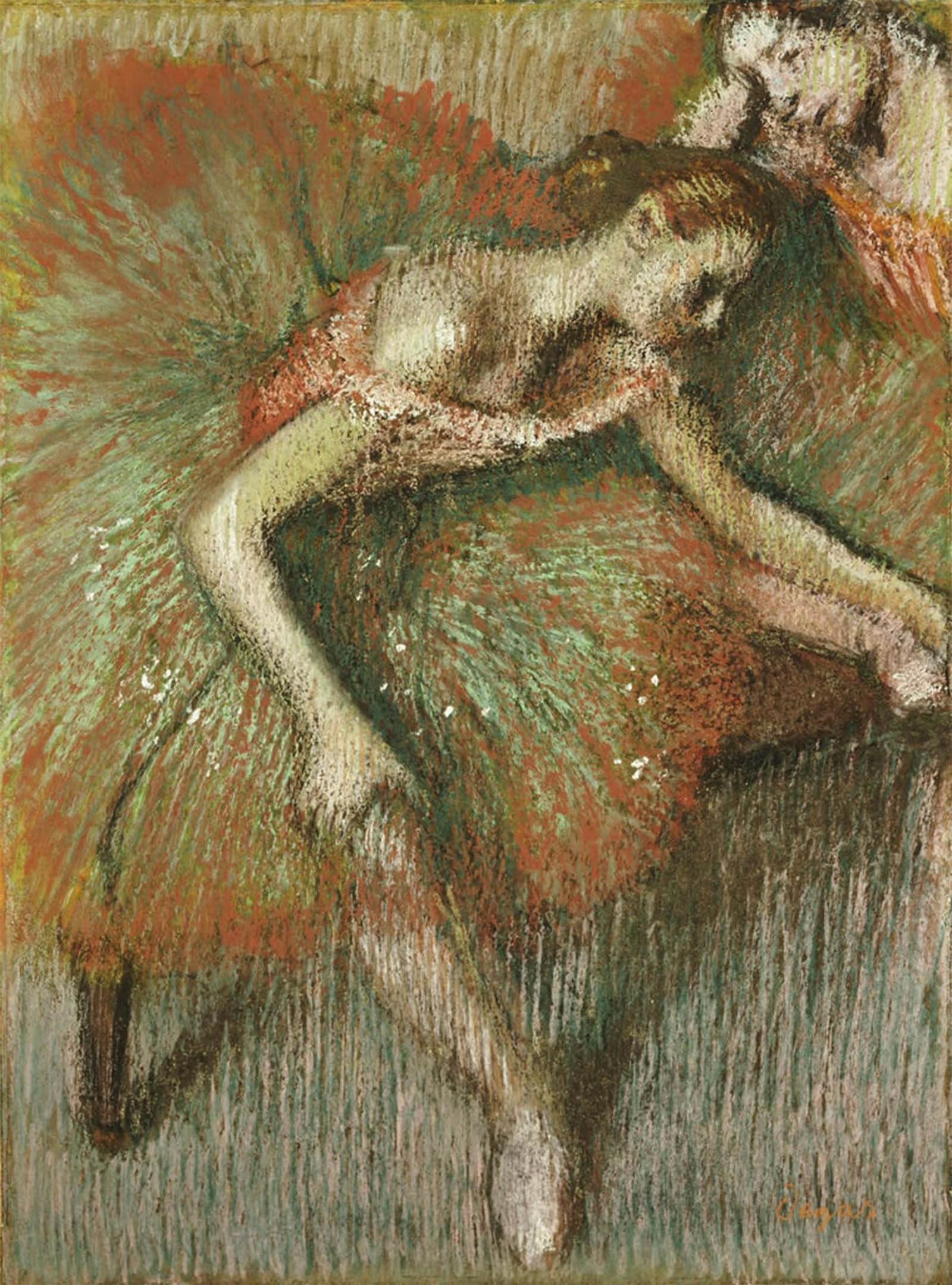 POSTERIIk Vintage Art Print Images Pictures Print Dancers by Edgar Degas Modern Colour Posters for Office Home Decor 60x90cm