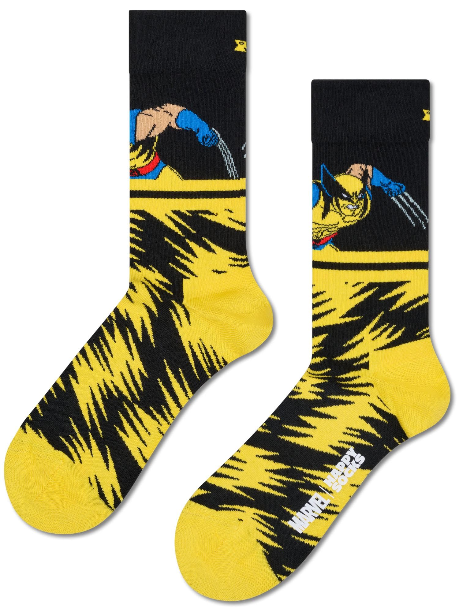 Happy Socks MARVEL™ X-Men Wolverine Sock, multicoloured, 36-40