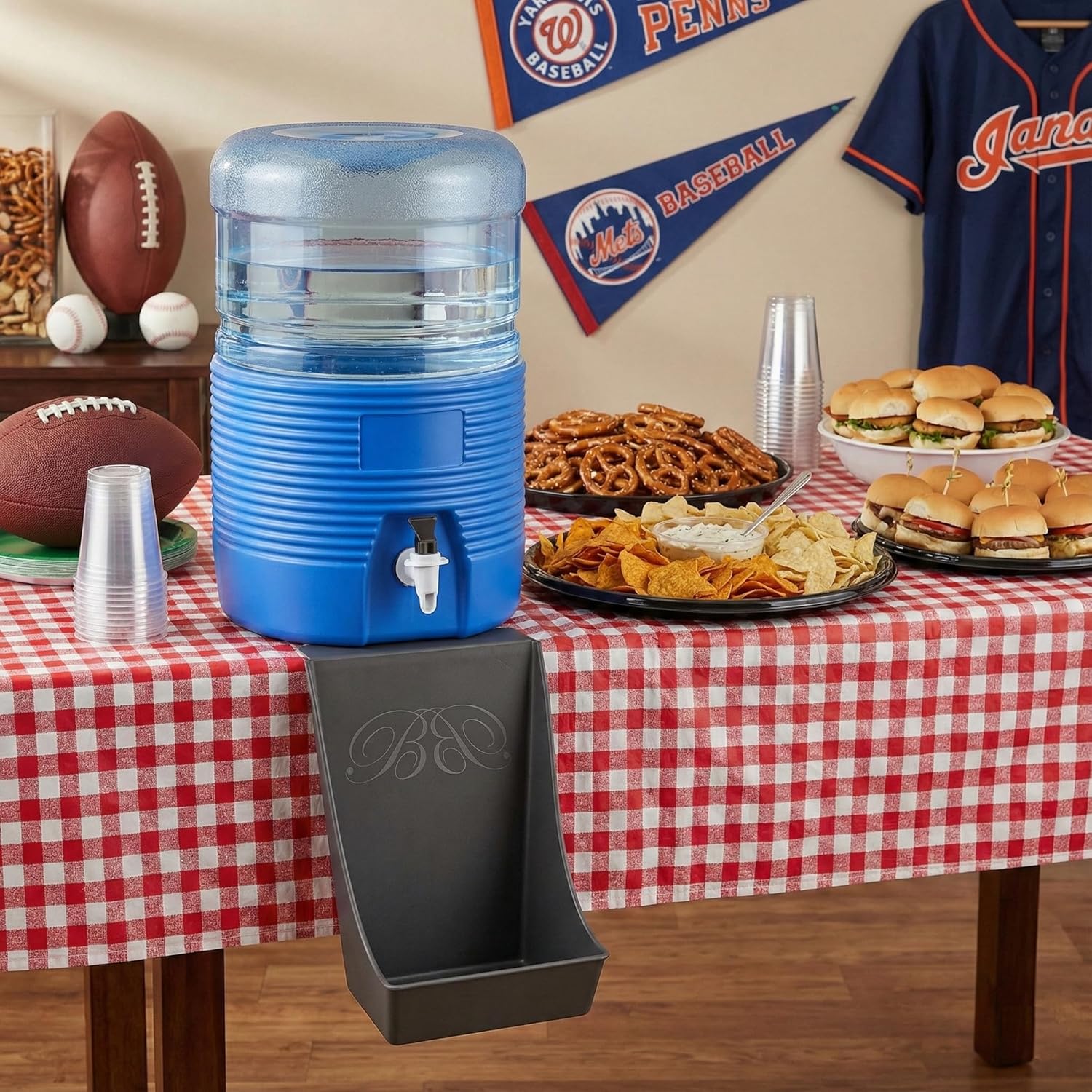 The Beverage Butler The Drip Catcher - Made in the USA - Versatile - Deflects Drips (Pack of 4)