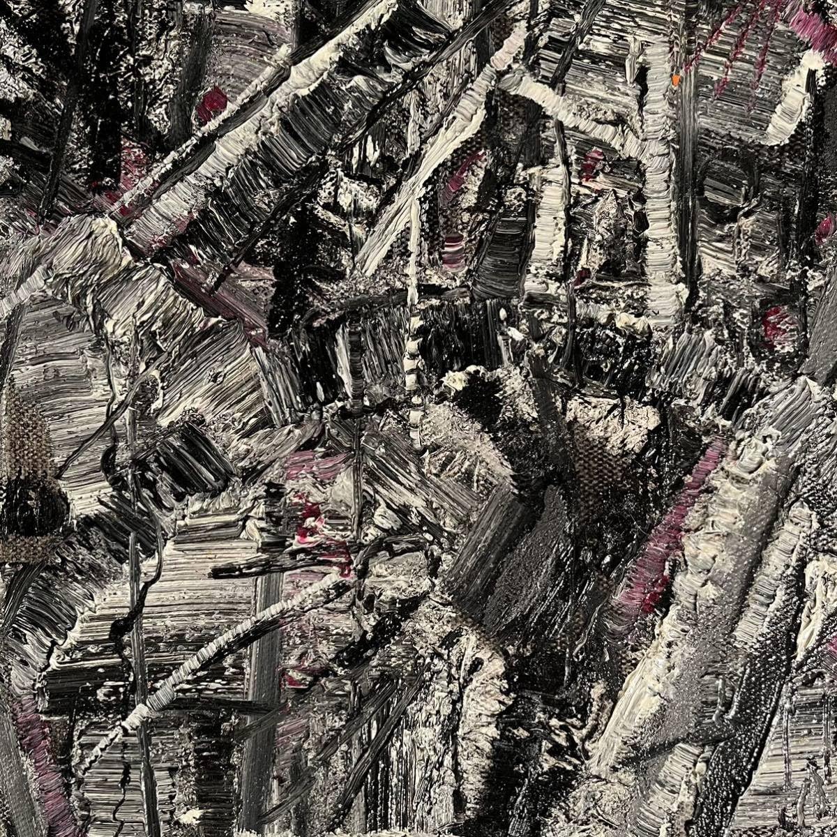 Amazon.co.jp: 真作保証 旭日(シゴラカ) 無題 油絵 貴重作品