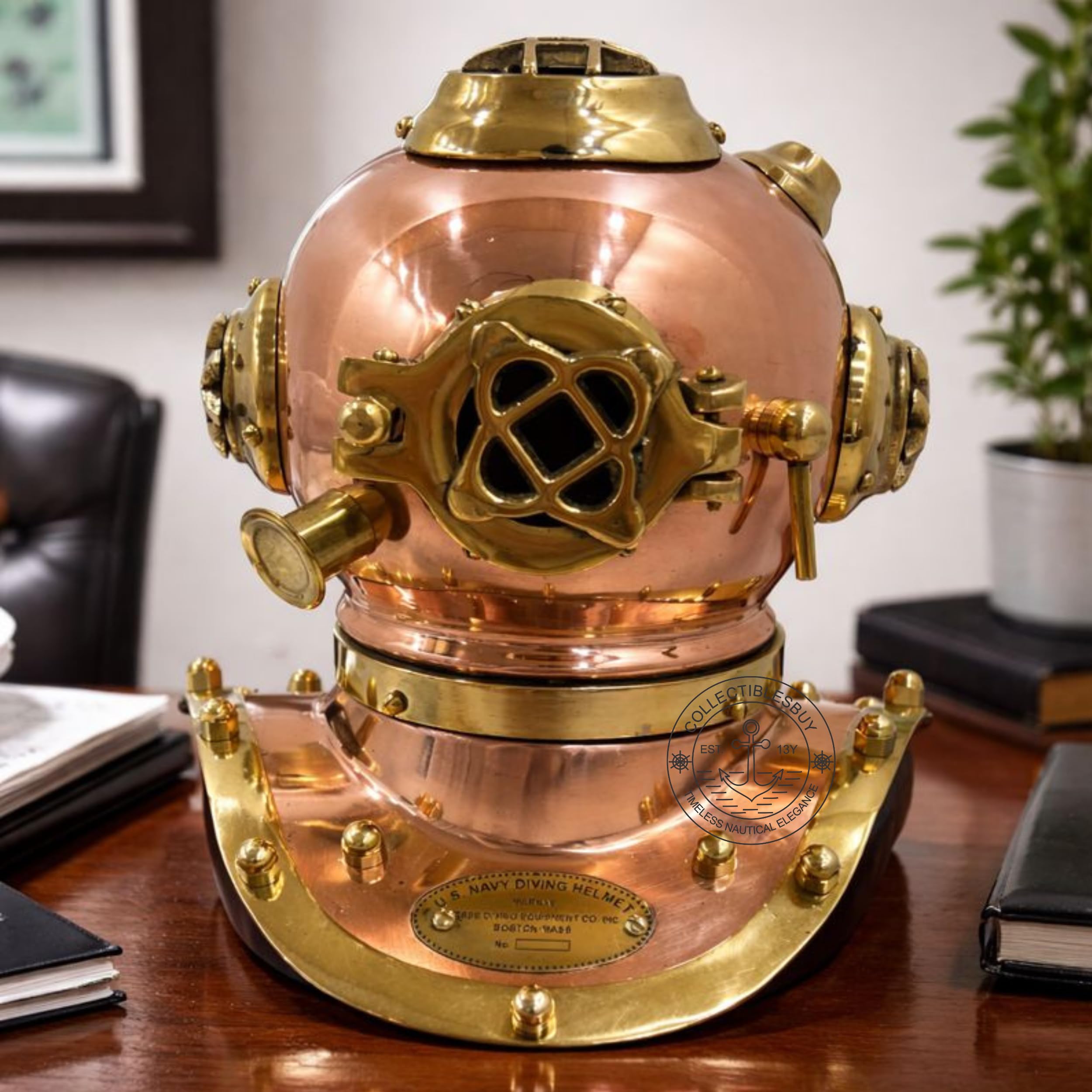 Amazon.com : Vintage Handmade Marine Divers Diving Helmet
