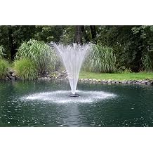 SCFNU PVC Narrow Umbrella Fountain Nozzle, 2" NPT Inlet | Reliable and affordable. Attractive white water column. Not water level dependent. 2" NPT threaded inlet for easy connection