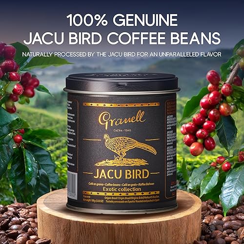 Vista 38 de Granell Cafés, Café de granos enteros de civeta, 3.5 oz