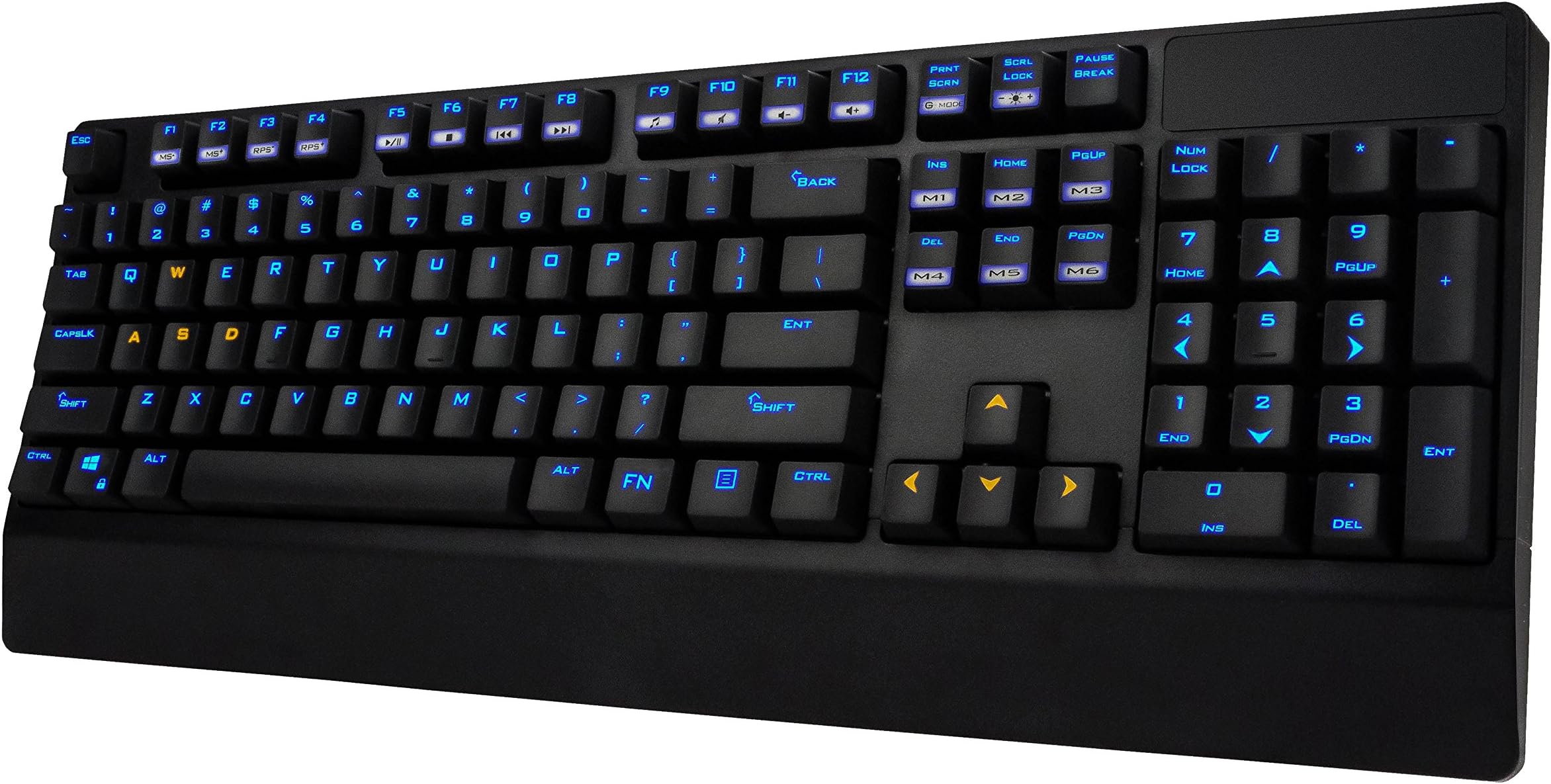 Mechanical Gaming Keyboard Brown Switch - LED Backlit Full Mechanical Keyboard with 104 Keys