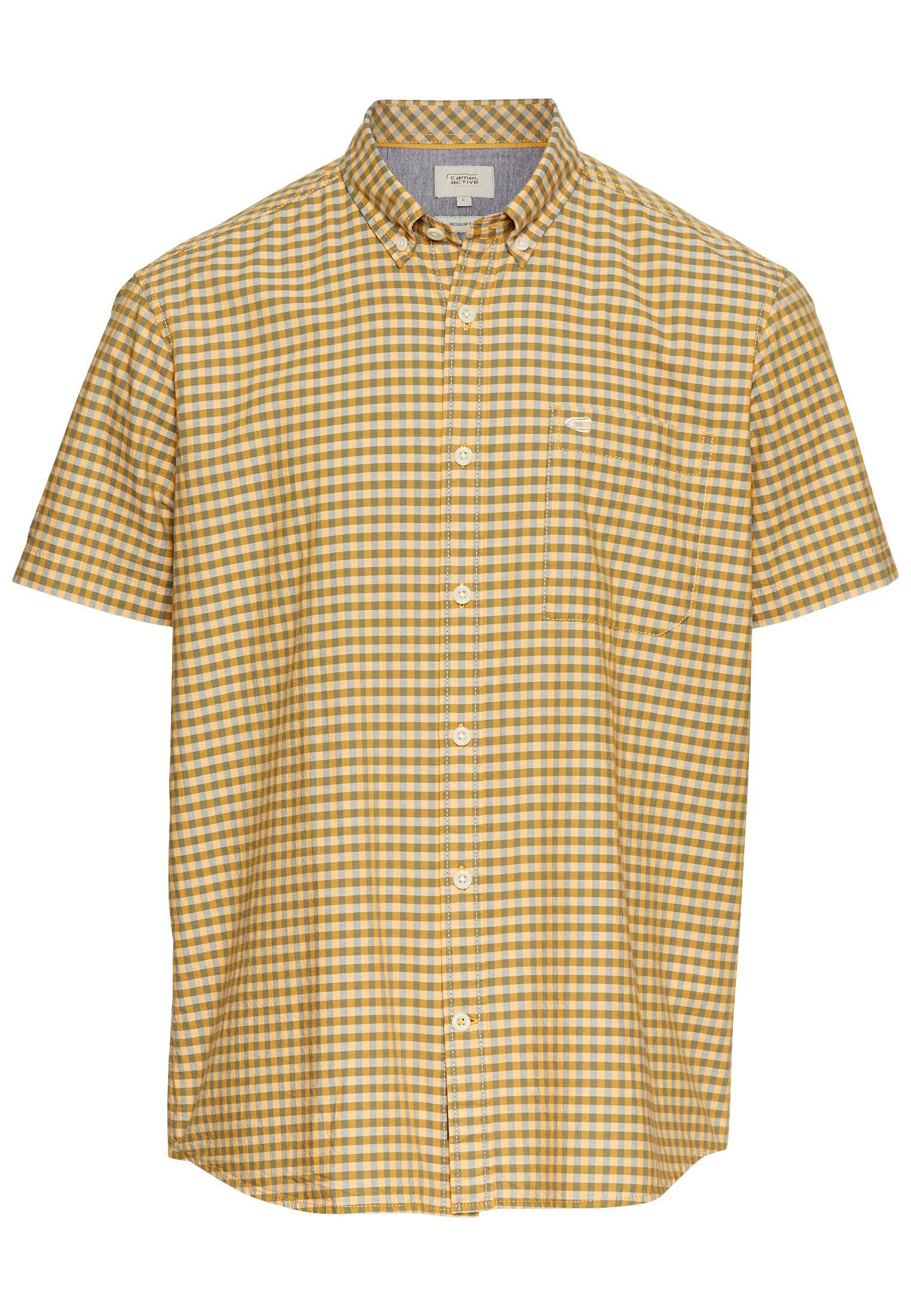 camel active Men's 409250-5s50 T-Shirt, Orange, 3XL