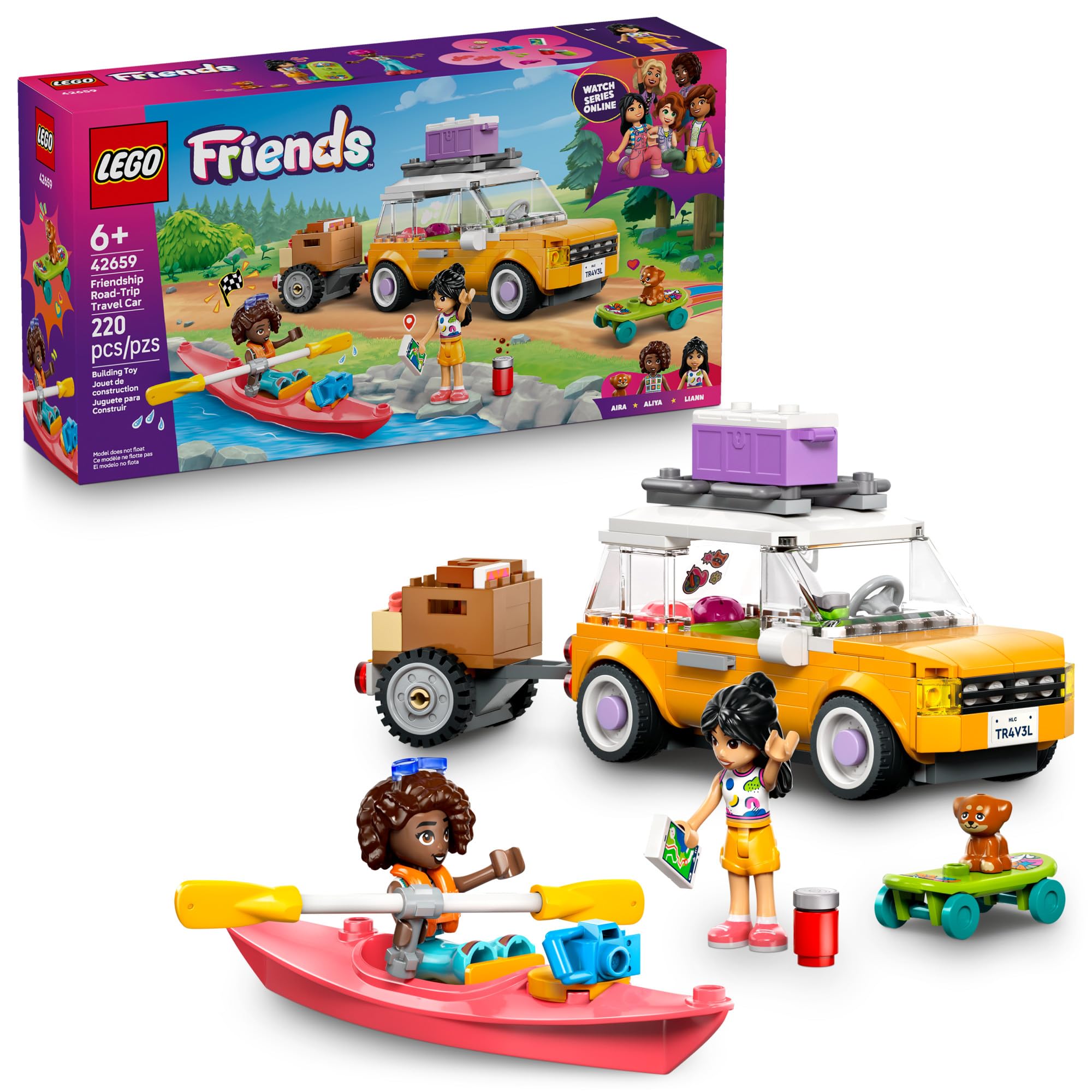 Amazon.com: LEGO Friends Friendship Road-Trip Travel Car Toy