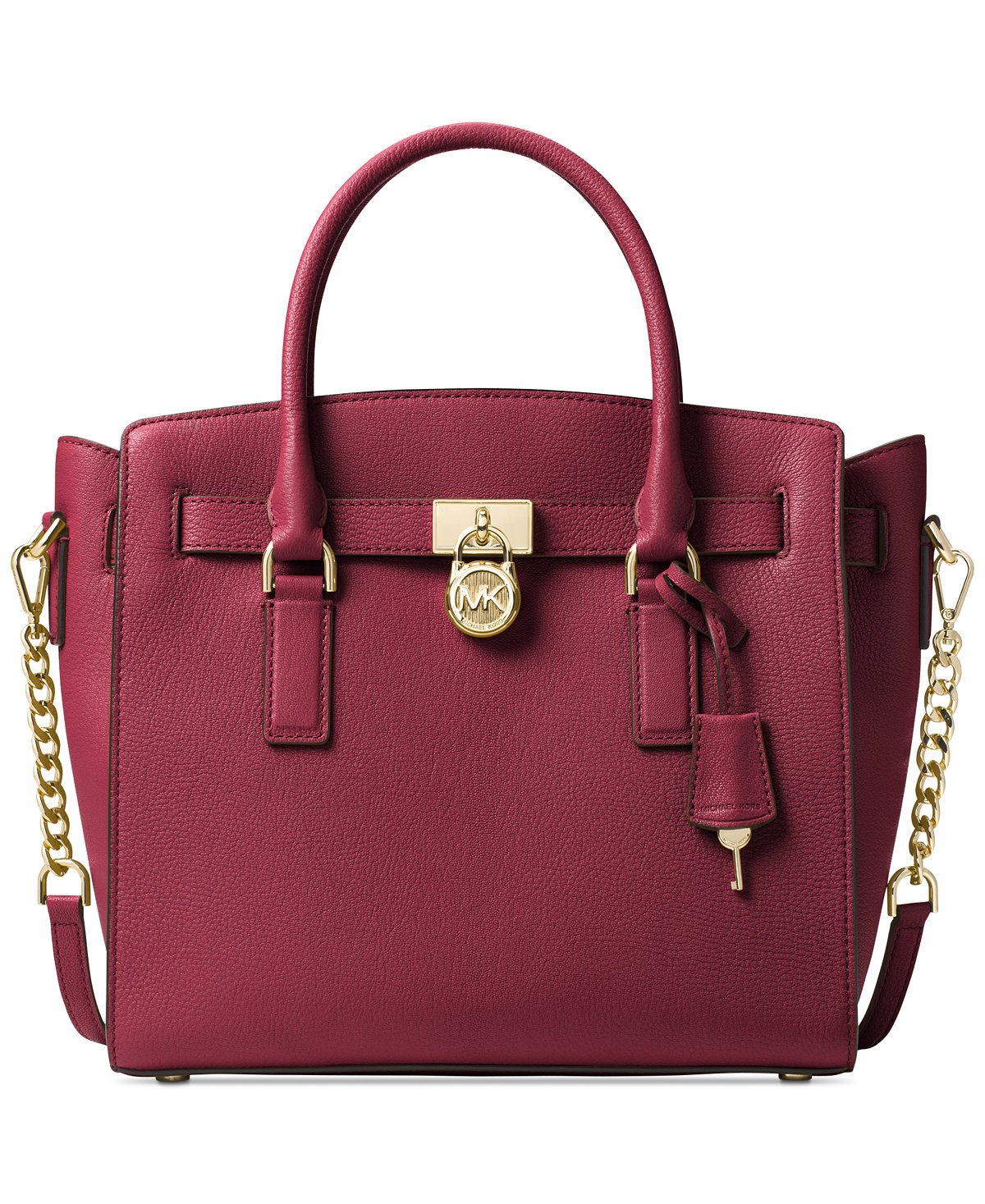 Michael KorsMICHAEL Michael Kors Studio Hamilton Large East West Satchel (Mulberry)