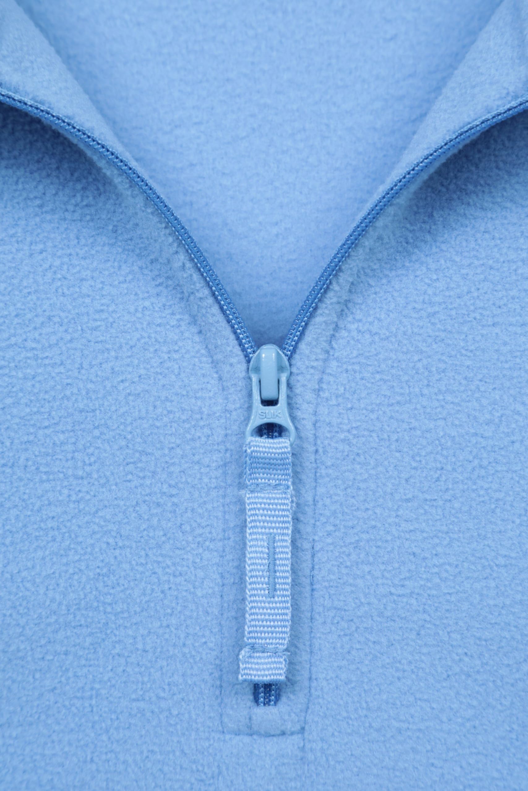 Mountain Warehouse Camber Half Zip Women's Fleece - Lightweight, Warm & Cosy Half Zip Sweatshirt - Best for Spring Summer, Camping, Outdoors, Travelling & Hiking — view 5