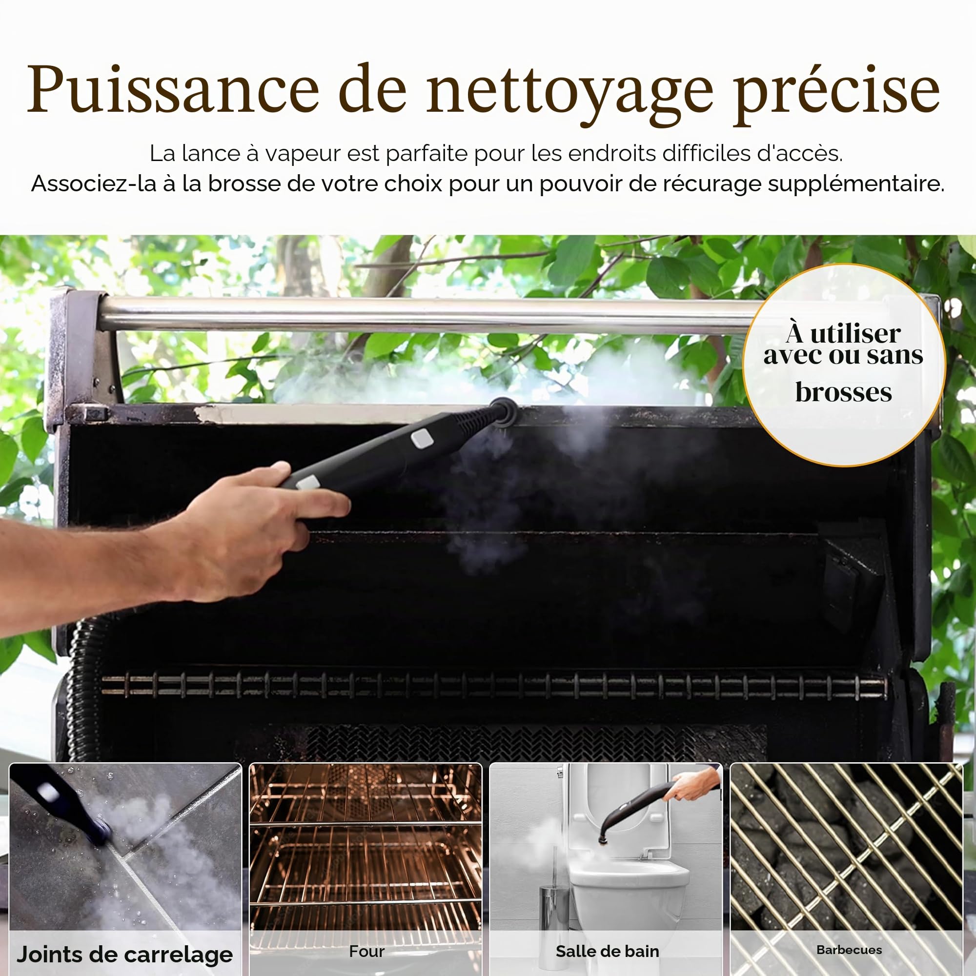 Pièce d'accessoire Dupray pour nettoyeur vapeur Neat FBA (Lance)