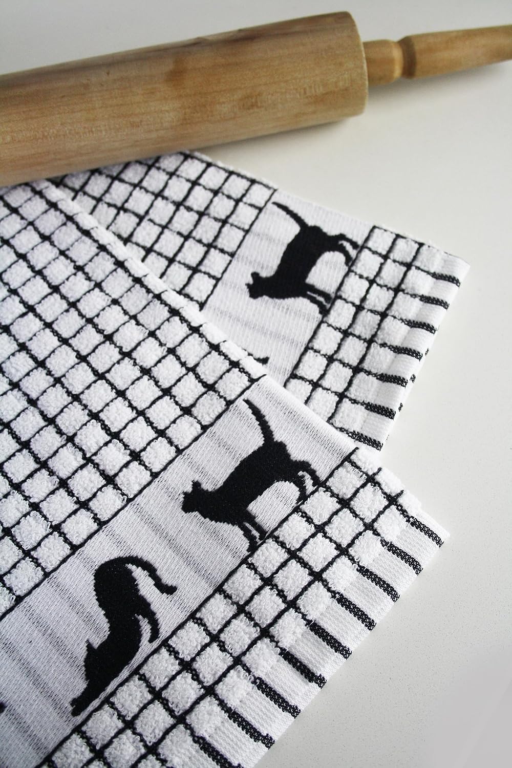 Samuel Lamont Poli-dri Jacquard Tea Towel Cat