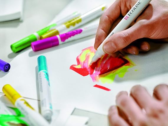 Ecoline Brush Pen Sets (5-pc. Set, Pastel)