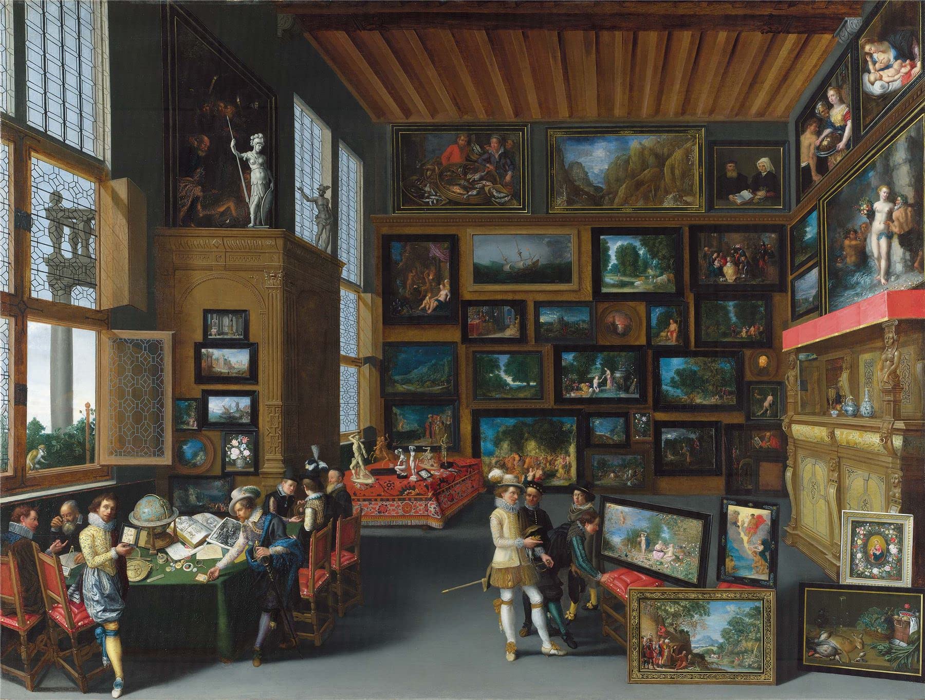 All Jigsaw Puzzles National Gallery's Cognoscenti in a Room hung with Pictures 1000 Piece