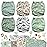 Mama Koala 3.0 Pocket Cloth Diapers for Babies with AWJ Lining, 6 Pack with 6 4-Layer Natural Cloth Diaper Inserts - Reusable and Washable Pocket Diapers (Adorable Animal)