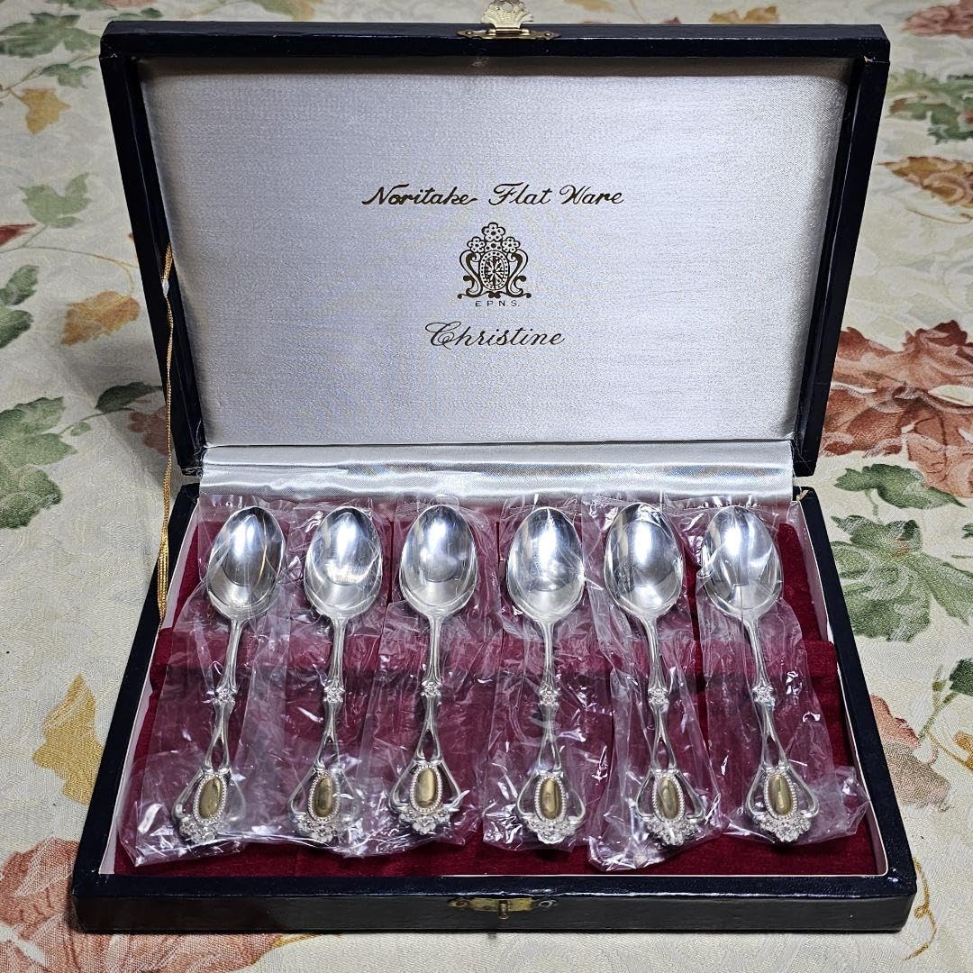 Silver【廃盤品】Noritake Christine カトラリー Amazon.co.jp