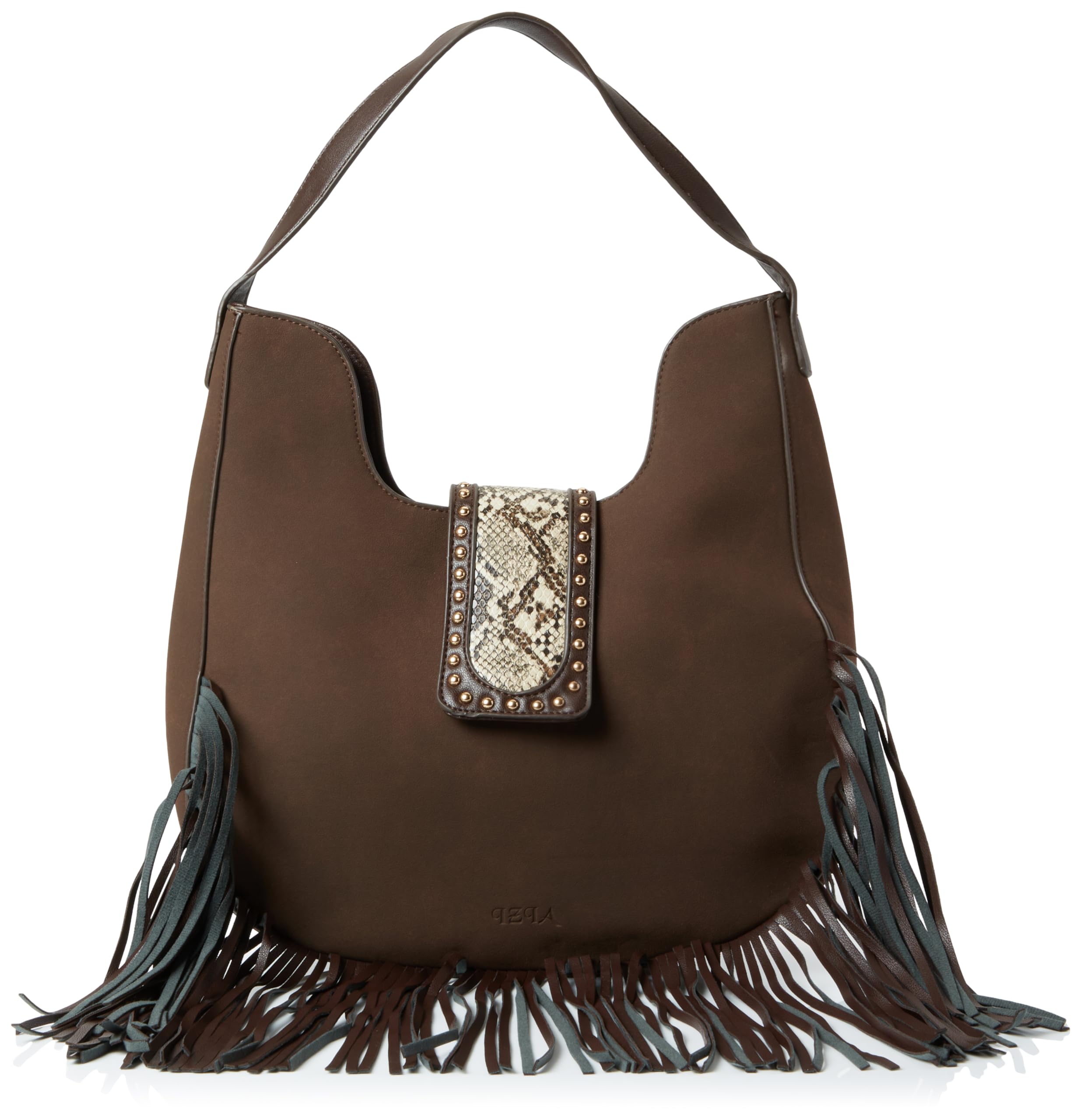 NALLY Women's Handbag Shopper, Camel, One Size