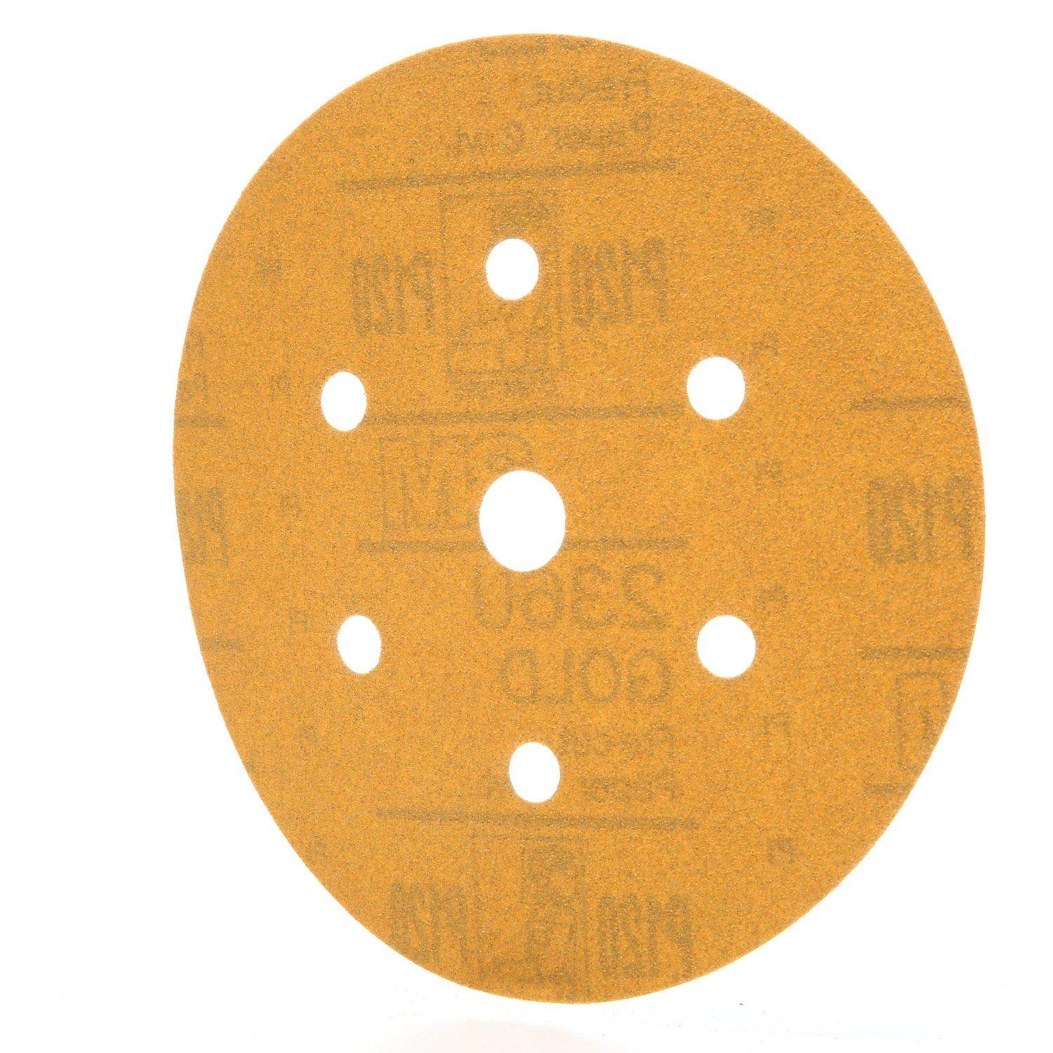 3M01081 Hookit 236U Gold 6" P120C Grit Dust-Free Disc (Pack of 4)