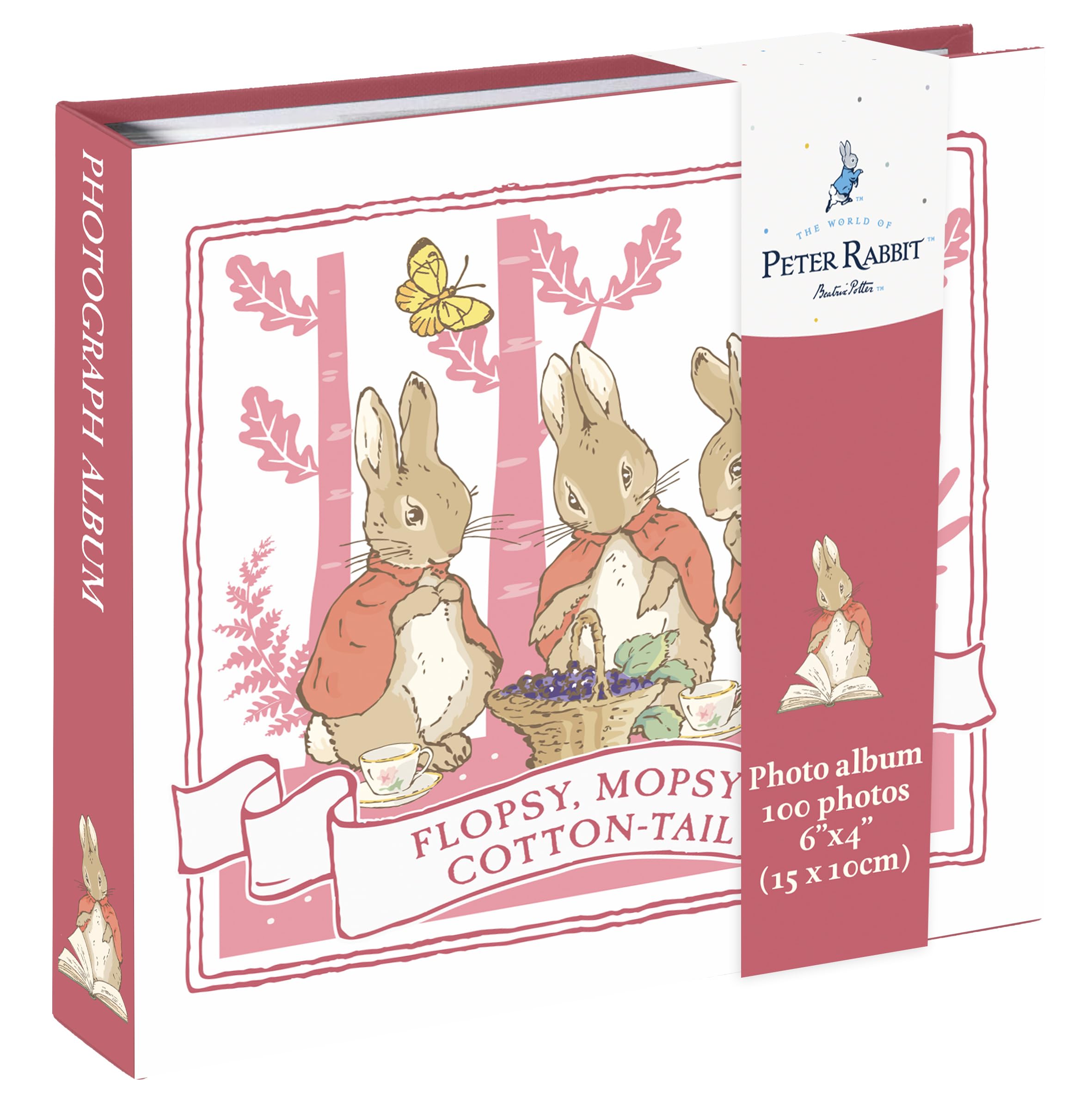 Flopsy Bunnies Photo Album - Peter Rabbit Forest Picnic Design