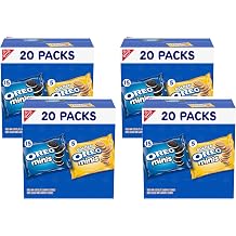 Oreo Mini Mix Sandwich Cookies Variety Pack, 1 Ounce Pack of 80