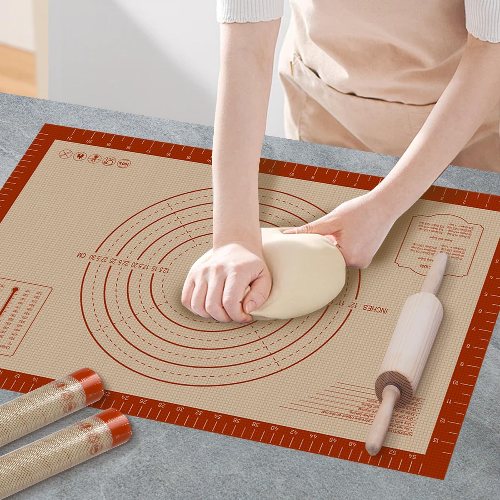 Silicone Baking Mat - Measurement Guides -1