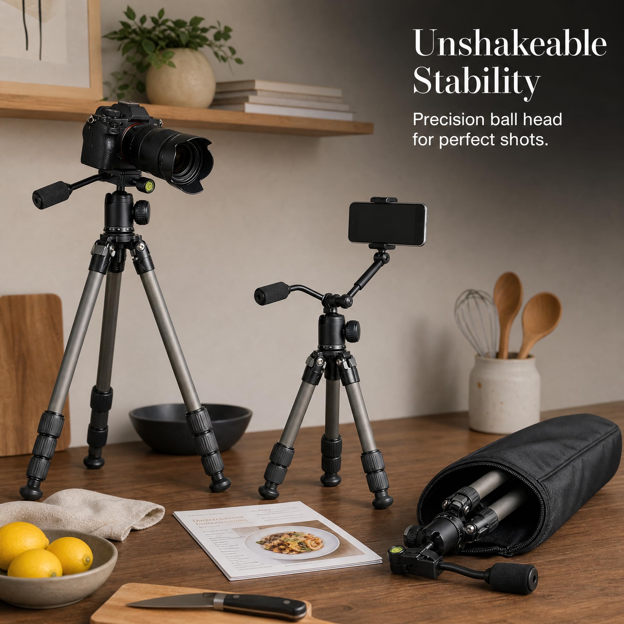 Treppiede da Tavolo per Fotocamera