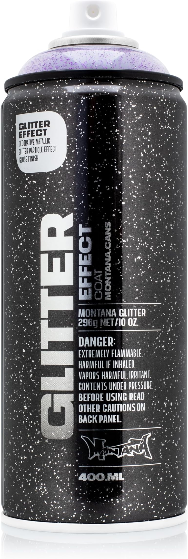 Montana Cans Montana EFFECT Spray Paint, Glitter Amethyst, 13.5 Fl Oz (Pack of 1)